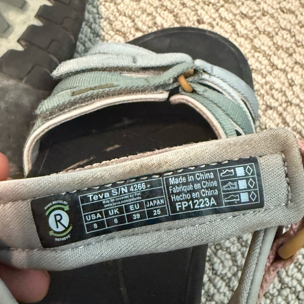 Teva Tirra Hiking Sandals - Pink & Blue - Picture 8 of 8